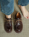 Handmade Knit Soft Sole Round Toe Lace Up Shoes, Obiono Aug Shoes collection 2026 95.92