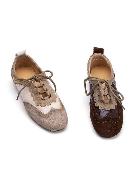 Handmade Leather Match Brogue Style Oxford Shoes Obiono Feb Shoes Collection 2026 88.00