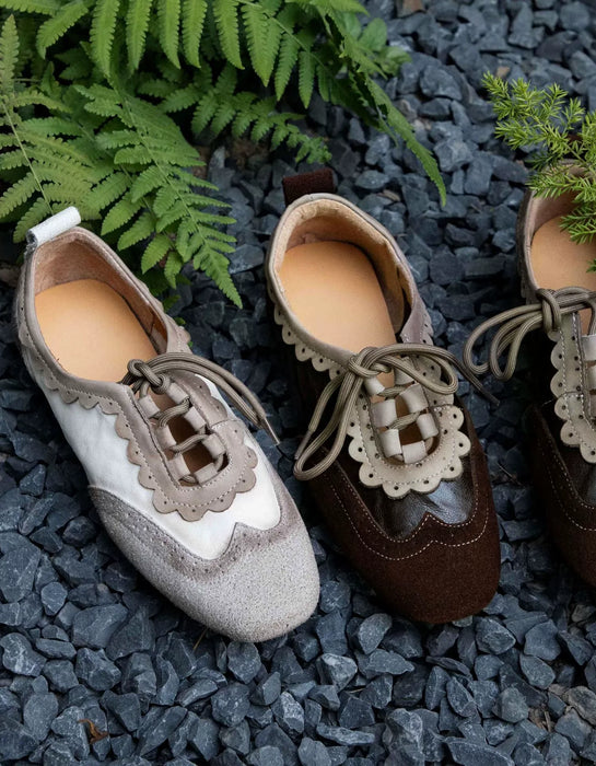 Handmade Leather Match Brogue Style Oxford Shoes Obiono Feb Shoes Collection 2026 88.00