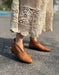 Handmade Leather Woven Pointed Toe Ankle Boots Obiono June Shoes Collection 2026 98.00