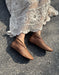 Handmade Leather Woven Pointed Toe Ankle Boots Obiono June Shoes Collection 2026 98.00