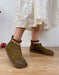 Leather Handmade Retro Ethnic Comfortable Ankle Women's Boots | Gift Shoes November New 2019 78.80