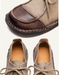 Handmade Retro Leather Stitch Soft Leather Flat Shoes Details Jan Shoe Collection 2026 88.00