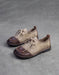 Handmade Retro Leather Stitch Soft Leather Flat Shoes Obiono Jan Shoe Collection 2026 88.00