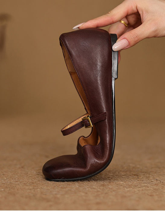 Handmade Single Strap Flat Pumps Mary Janes May Shoes Collection 2026 95.00