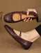 Handmade Single Strap Flat Pumps Mary Janes May Shoes Collection 2026 95.00