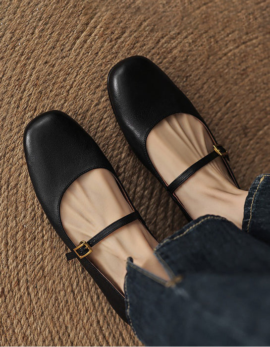 Handmade Single Strap Flat Pumps Mary Janes May Shoes Collection 2026 95.00