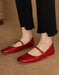 Handmade Single Strap Flat Pumps Mary Janes May Shoes Collection 2026 95.00