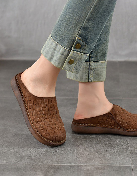 Handmade Soft Sole Leather Comfortable Mules Slippers March Shoes Collection 2026 85.00