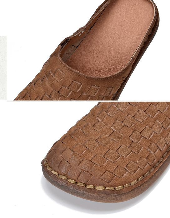 Handmade Soft Sole Leather Comfortable Mules Slippers March Shoes Collection 2026 85.00