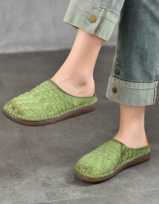 Handmade Soft Sole Leather Comfortable Mules Slippers March Shoes Collection 2026 85.00