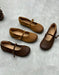 Women's Handmade Soft Sole Single Strap Retro Flat Shoes, Obiono Sep Shoes Collection 2026, 79.99