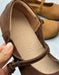 Women's Handmade Soft Sole Single Strap Retro Flat Shoes, Obiono Sep Shoes Collection 2026, 79.99