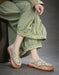 Handmade Soft Soles Summer Hollow Wide Toe Box Flats May Shoes Collection 2026 85.00