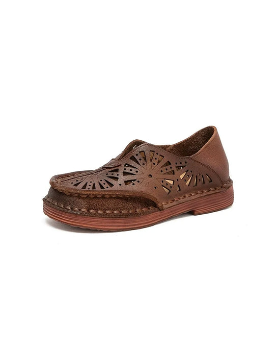 Handmade Soft Soles Summer Hollow Wide Toe Box Flats May Shoes Collection 2026 85.00