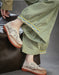 Handmade Soft Soles Summer Hollow Wide Toe Box Flats May Shoes Collection 2026 85.00