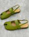 Handmade Square Toe Soft Sole Flat Sandals Slingback Obiono June Shoes Collection 2026 87.00