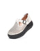 Handmade Summer Hollow T-strap Wedge Sandals Beige Obiono May Shoes Collection 2026 80.50