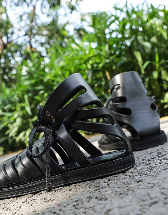 Handmade Summer Vintage Gladiator Sandals for Men (size 38-size 45) June Shoes Collection 2026 189.9