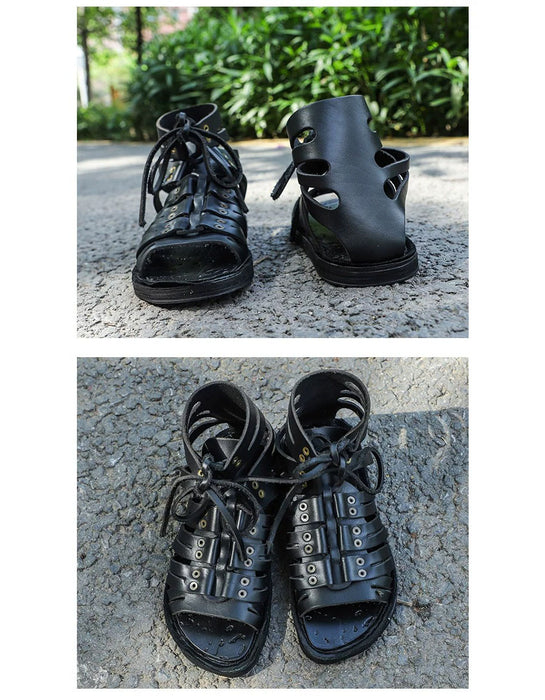 Handmade Summer Vintage Gladiator Sandals for Men (size 38-size 45) June Shoes Collection 2026 189.9