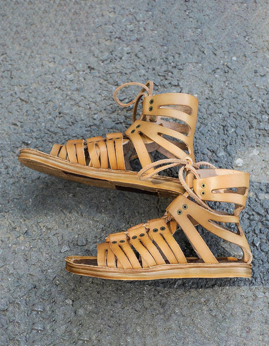 Handmade Summer Vintage Gladiator Sandals for Men (size 38-size 45) June Shoes Collection 2026 189.9