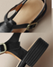 Handmade Vintage Leather Woven T-strap Sandals Slingback May Shoes Collection 2026 105.00