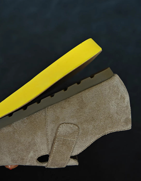 Heightening Insoles Comfortable Wide Toe Clogs