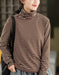 High Neck Long Sleeve Striped Base Layer Top for Women Feb New In 2026 41.00