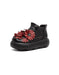 Hollow Breathable Leather Flowers Platform Boots Sandals March Shoes Collection 2026 95.00