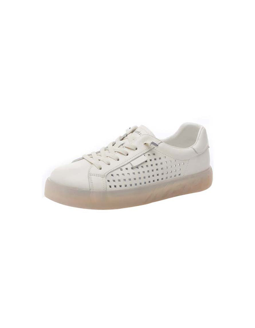 Lace-up Comfortable Summer Leather Sneakers — Obiono