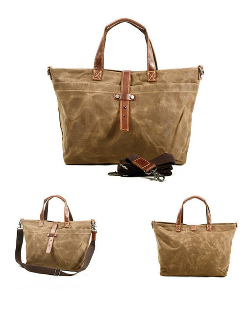 Large Capacity Waterproof Shoulder Crossbody Bag Khaki 2026 80.00