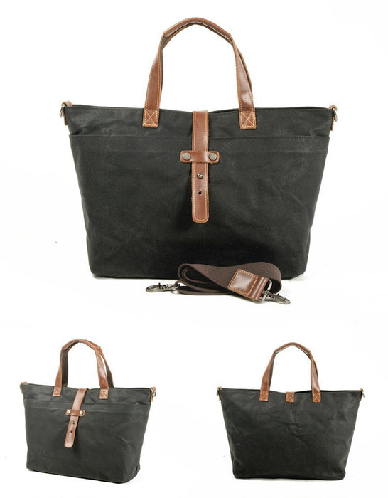 Large Capacity Waterproof Shoulder Crossbody Bag Black 2026 80.00