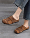 Leather Match Round Toe Comfortable Suede Clogs Slippers obiono April Shoes Collection 2026 82.00