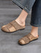 Leather Match Round Toe Comfortable Suede Clogs Slippers April Shoes Collection 2026 82.00