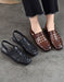 Leather Woven Hollow Close Toe Flat Sandals Slingback April Shoes Collection 2026 79.90 