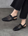 Leather Woven Hollow Close Toe Flat Sandals Slingback April Shoes Collection 2026 79.90 