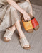 Leather Woven Light Weight Summer Holiday Slippers June Shoes Collection 79.9