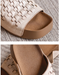 Leather Woven Light Weight Summer Holiday Slippers June Shoes Collection 79.9