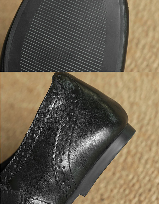 Monk Strap Embossed Vintage Flat Oxford Shoes March Shoe Collection 2026 106.00