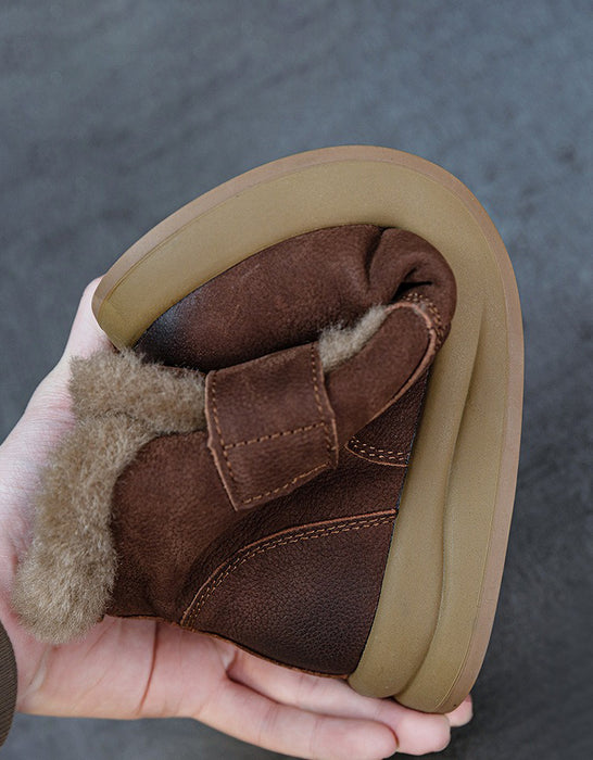 Botas retro desgastadas hechas a mano talla 35-41 | Zapatos de regalo