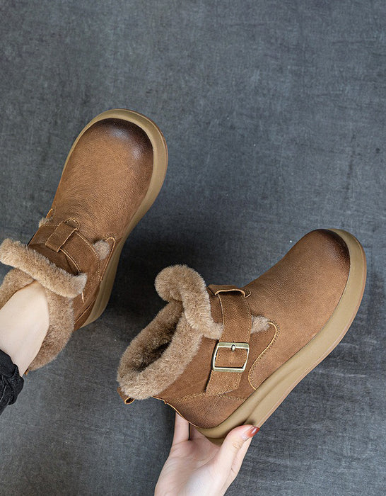 Botas retro desgastadas hechas a mano talla 35-41 | Zapatos de regalo