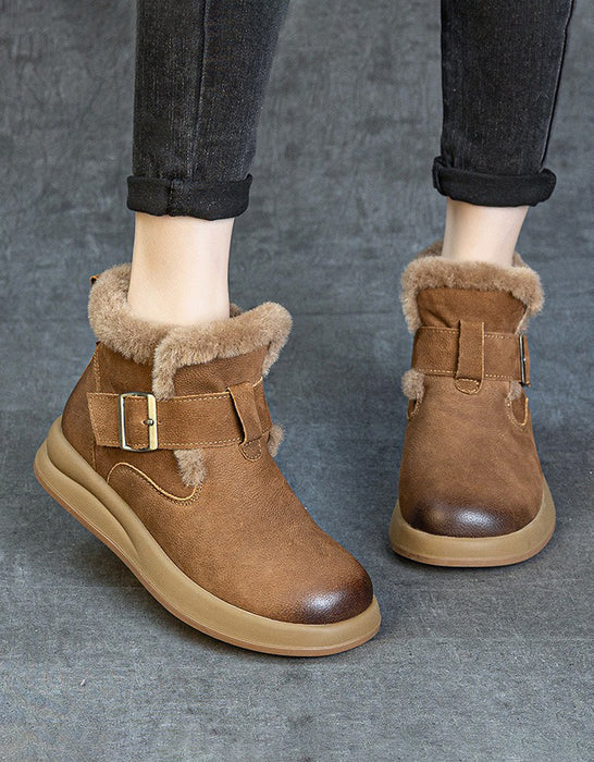 Botas retro desgastadas hechas a mano talla 35-41 | Zapatos de regalo
