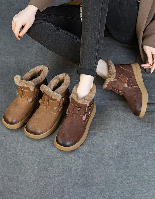 Botas retro desgastadas hechas a mano talla 35-41 | Zapatos de regalo