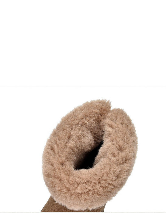 Botines de piel retro hechos a mano para mujer | Zapatos de regalo