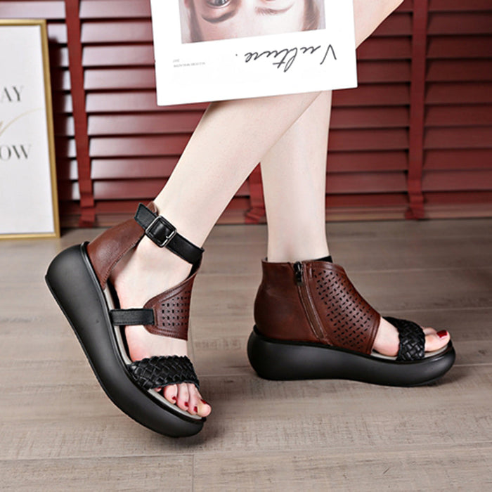 Handmade Summer Ankle Strap Platform Sandals Feb New 2020 89.00