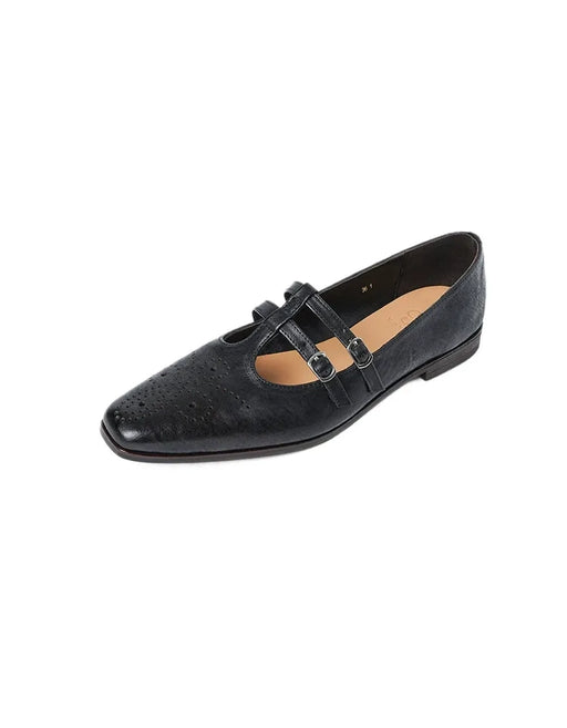 Pointed Toe Brogue Style Double Strap Mary Janes March Shoe Collection 2026 113.00