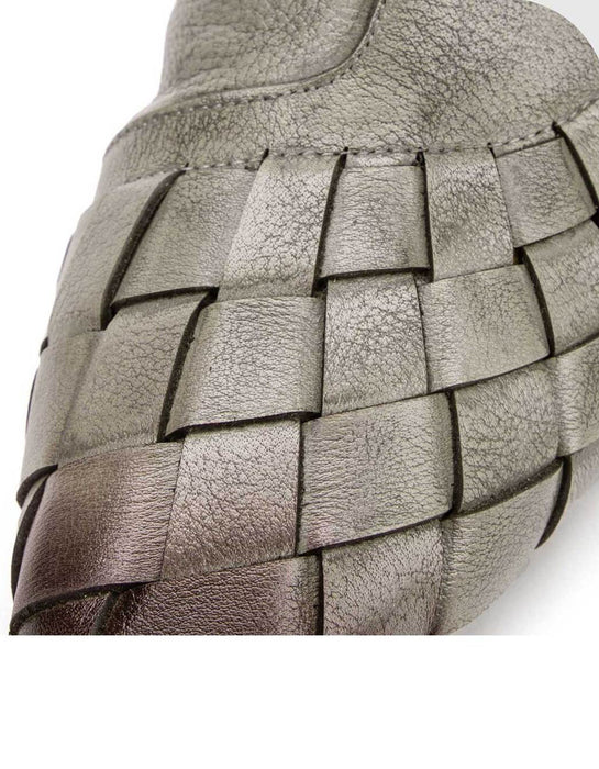 Pointed Toe Handmade Leather Woven Vintage Ankle Boots Feb Shoe Collection 2026 105.00