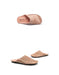Real Leather Comfortable Suede Slippers Pink Feb Shoe Collection 2026 95.00