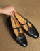 Real Leather Handmade Brogue Style T-strap Mary Jane Shoes April Shoes Collection 2026 105.00