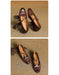 Real Leather Handmade Brogue Style T-strap Mary Jane Shoes April Shoes Collection 2026 105.00